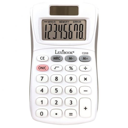 LEXIBOOK CALCULATRICE PROFESSIONNELLE de Bureau 12 Chiffres neuve sous