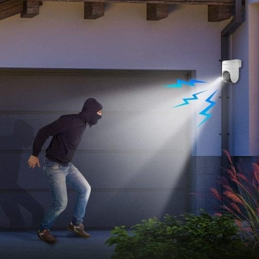 Caméra de surveillance EZVIZ H8C FullHD Vision Nocturne Extérieure Détection IA Audio Bidirectionnel Alarme