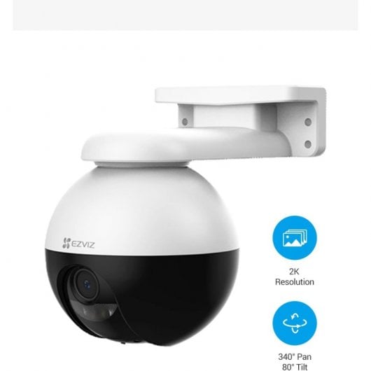 EZVIZ C8W Pro 2K Cámara Wi-Fi Exterior con Paneo e Inclinación