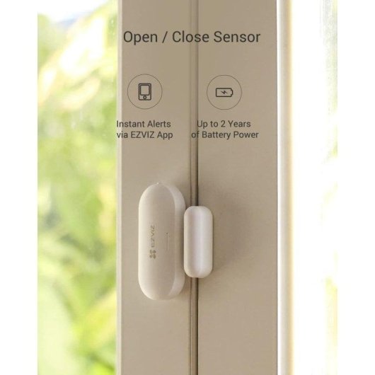 Capteur de Portes et Fenêtres EZVIZ T2C ZigBee Antisabotage Intégration Caméras