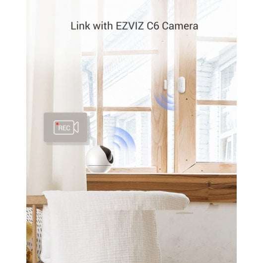 Capteur d'ouverture et de fermeture de porte et de fenêtre EZVIZ T2C