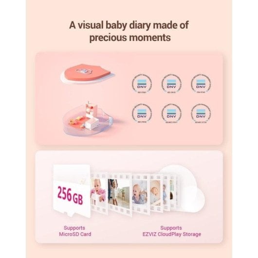 Caméra de surveillance EZVIZ BM1-RA FullHD Vision Nocturne Intérieure IA Contrôle Vocal Audio Bidirectionnel