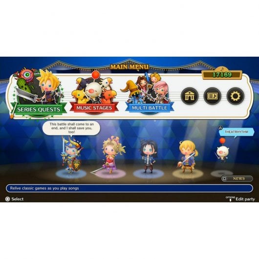 Theatrhythm Final Bar Line Nintendo Switch