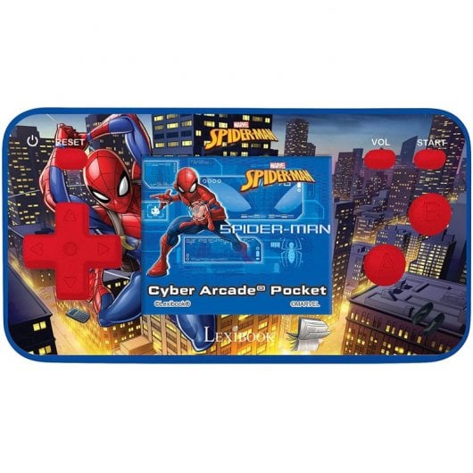 Lexibook Spiderman Cyber Arcade Console de poche 150 jeux 1,8''