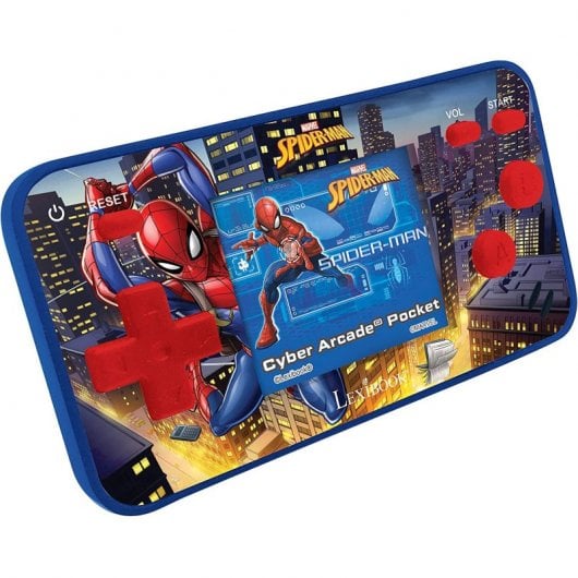 Lexibook Spiderman Cyber Arcade Console de poche 150 jeux 1,8''