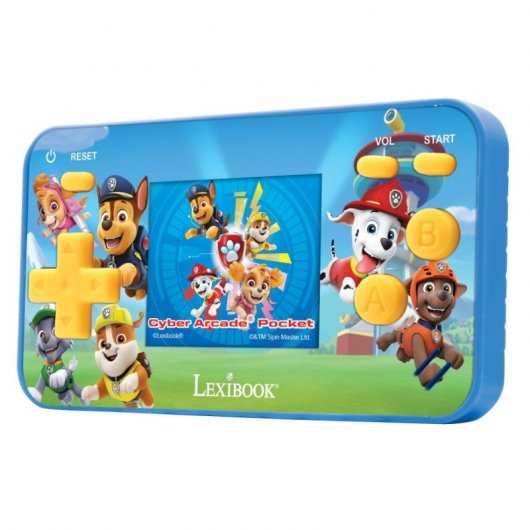 Lexibook La Patrulla Canina Cyber Arcade Pocket Consola de Bolsillo 150 Juegos 1.8''
