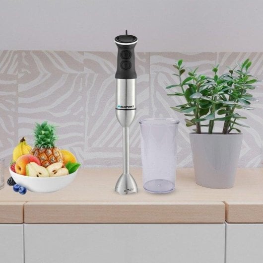 Mixeur plongeant Blaupunkt BP4006 1200W acier inoxydable Turbo