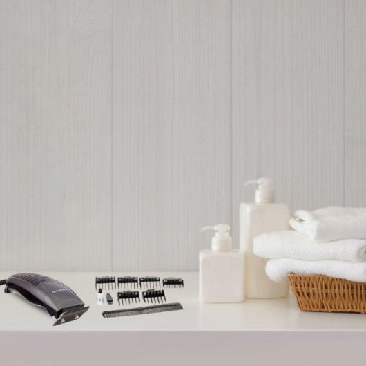 Tondeuse Homme Professionnelle Blaupunkt BP5001 avec Fil 14 Hauteurs 6 Sabots Accessoires