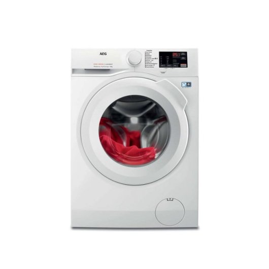 Lavadora carga frontal AEG Serie 6000 LFA6I8272A 8 kg 1200 rpm clase A blanca