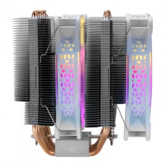 Mars Gaming MCPU-XT ARGB Dual CPU Fan 120mm Blanc