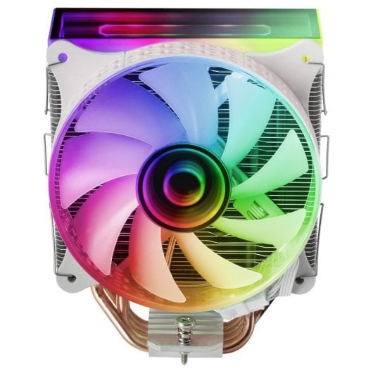 Ventilateur CPU Mars Gaming MCPU-VR Dual ARGB 120mm Blanc