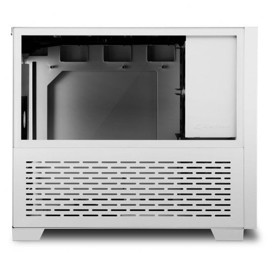 Sharkoon MS-Z1000 Micro Tower Cristal Templado USB 3.0 Blanca