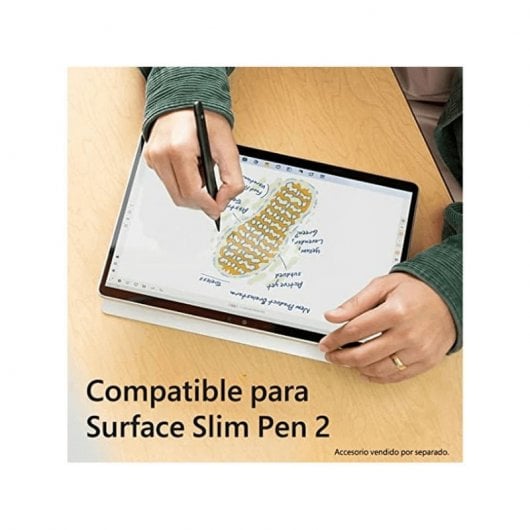 Microsoft Surface Pro 9 256 GB 33 cm (13") Intel® Core™ i7 16 GB Wi-Fi 6E (802.11ax) Windows 11 Pro Platino