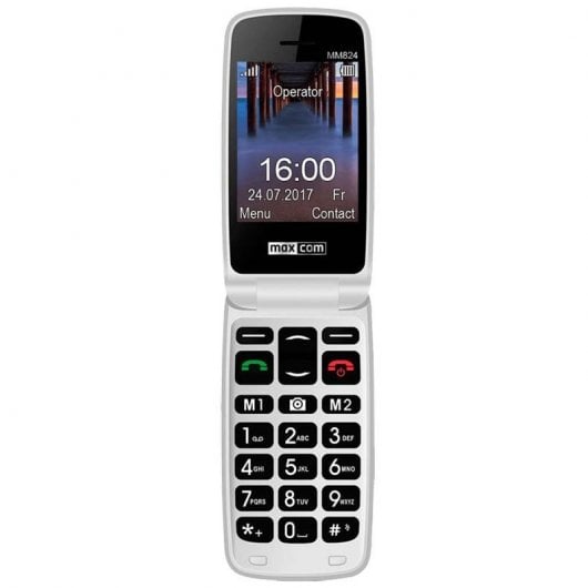 MaxCom MM824 Comfort 6,1 cm (2.4") 88 g Rosso Telefono con fotocamera