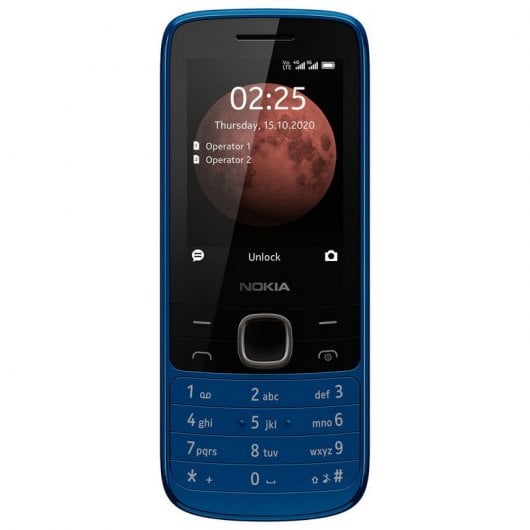 Nokia 225 4G Basic Handy Blau Entsperrt