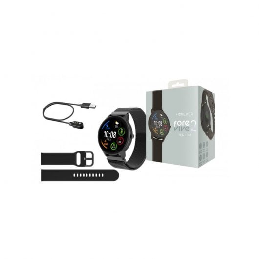 Smartwatch Forever ForeVive 2 Slim SB-325 nero