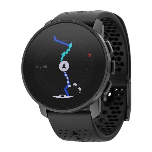 Suunto 9 Peak GPS 43mm Ecrã a Cores Preto Correa Silicone Resistência Água 100m Pulsómetro