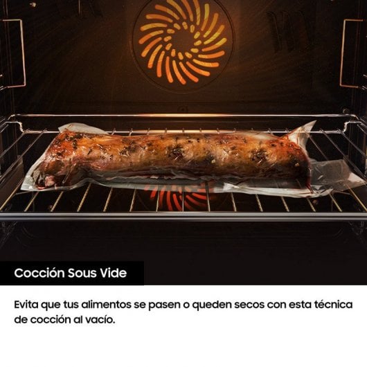 Samsung Dual Cook NV7B4455UAS/U3 Horno Pirolítico 76L A+ Acero Inoxidable