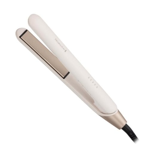 Prancha de Cabelo Cerâmica Remington S4740 230ºC 5 Definições Desligamento Automático Beige
