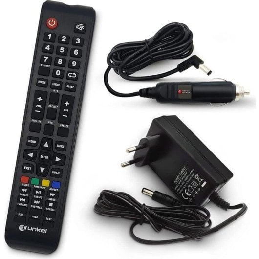 TV Grunkel LED LED-24IV2 24" HD Ready 60Hz Entrada 12V Modo Hotel Grabador USB-PVR