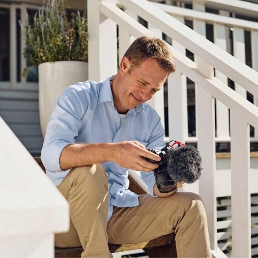 Microphone Shotgun Rode VideoMicro II 110 dB RMS Filaire Supercardioide Ultra-compact