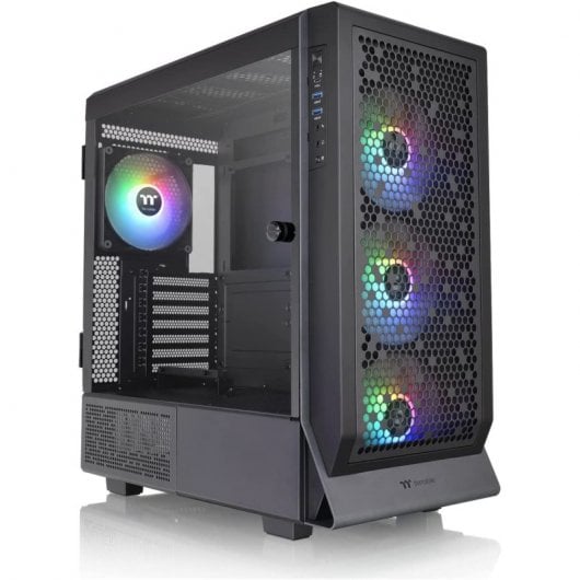 Thermaltake Ceres 500 TG ARGB Vetro temperato nero USB 3.0