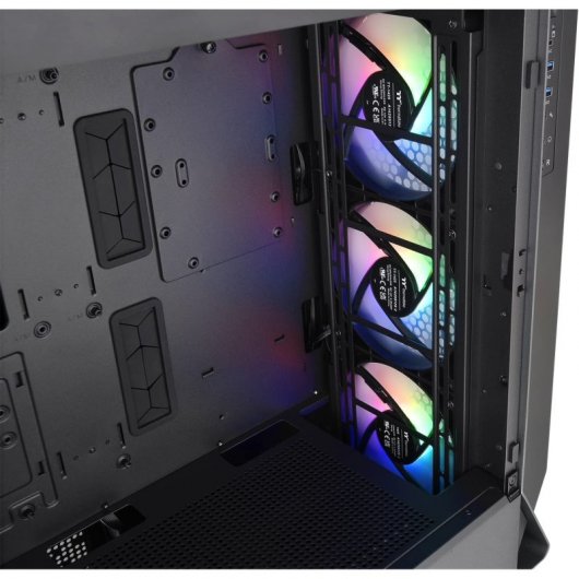 Thermaltake Ceres 500 TG ARGB Vetro temperato nero USB 3.0