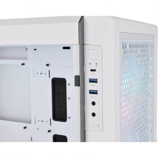 Thermaltake Ceres 500 TG ARGB Vetro temperato neve USB 3.0