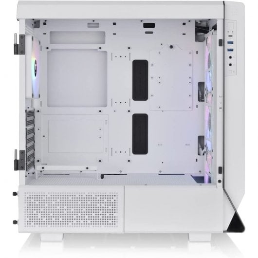 Thermaltake Ceres 500 TG ARGB Vetro temperato neve USB 3.0