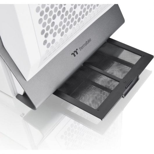 Thermaltake Ceres 500 TG ARGB Snow Cristal Templado USB 3.0