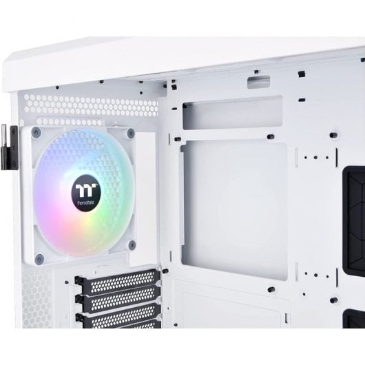 Thermaltake Ceres 500 TG ARGB Snow Cristal Templado USB 3.0