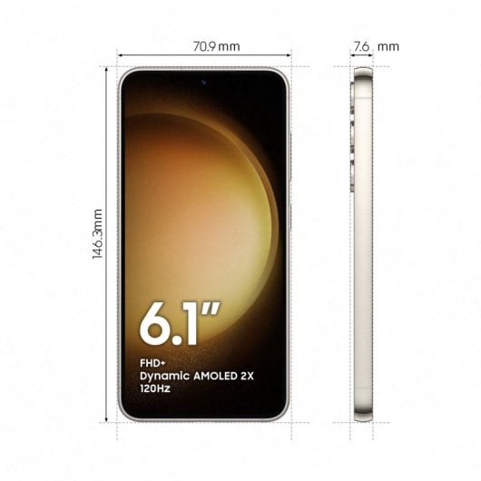 Samsung Galaxy S23 128GB Algodón Libre + Cargador 25W