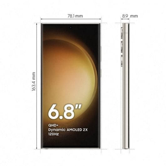 Samsung Galaxy S23 Ultra 256GB Algodón Libre + Cargador 25W