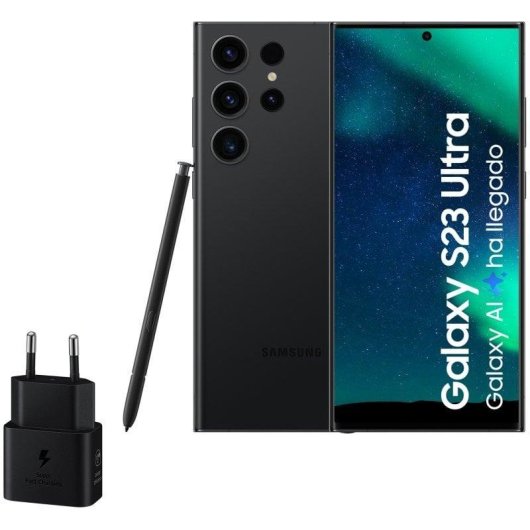 Samsung Galaxy S23 Ultra 5G 8GB 256GB 6.8" Negro