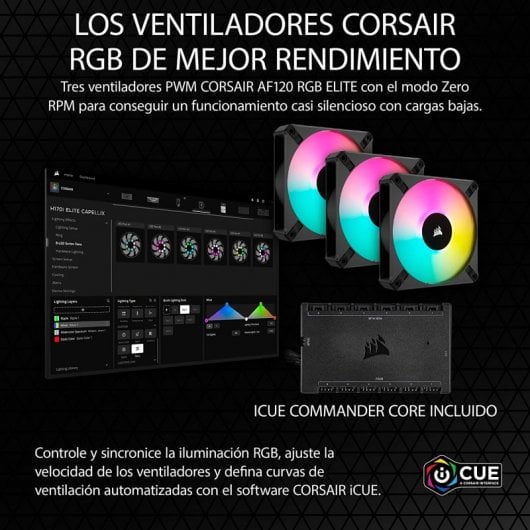 Kit di raffreddamento a liquido Corsair iCUE H150i ELITE CAPELLIX XT 360 mm Nero