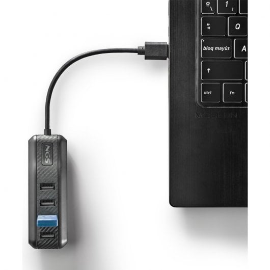 NGS PORT 2.0 Hub 4x USB 2.0 Schwarz