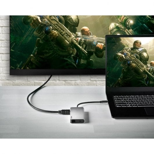 NGS WONDER DOCK 8 USB 2.0 Type-C 1024 Mbit/s Argent