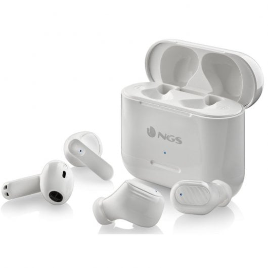 NGS ARTICA DUO Auricolare Wireless In-ear Musica e Chiamate Bluetooth Bianco