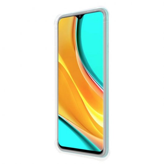 Estojo Antichoque Transparente PcCom Essential para Xiaomi Redmi 9