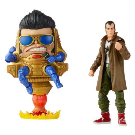 Hasbro Disney Marvel Captain Vs Elvis Modok Figura retrò