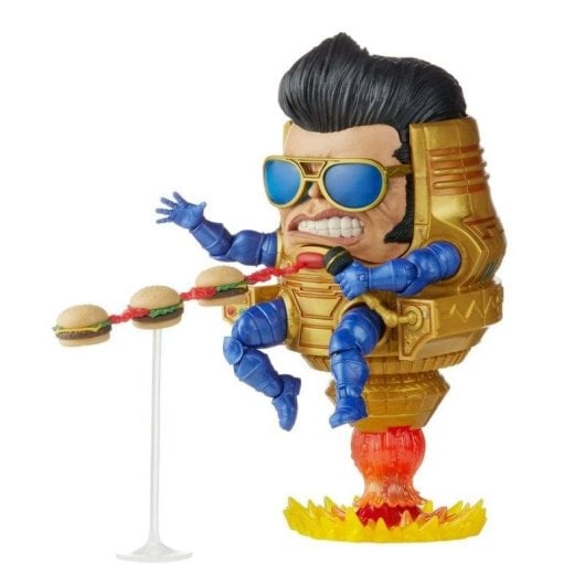 Actionfigur Hasbro Marvel Captain vs Elvis Modok Retro Collection Zubehör