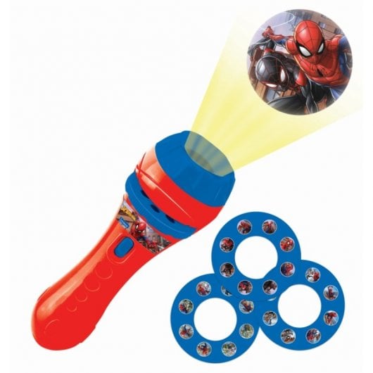 Proiettore e torcia Lexibook Marvel Spider Man Story