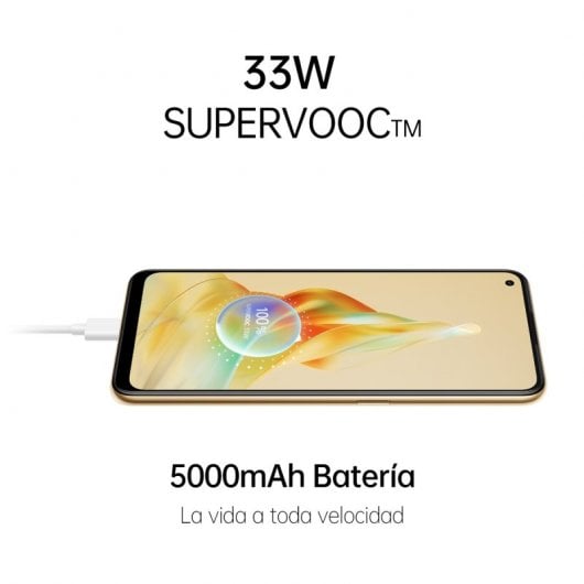 OPPO Reno8 T 8/128GB Naranja Libre + Cable USB 3.1 Type-C