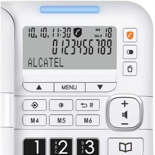 Telefono da tavolo Alcatel TMAX 70 per anziani Bianco