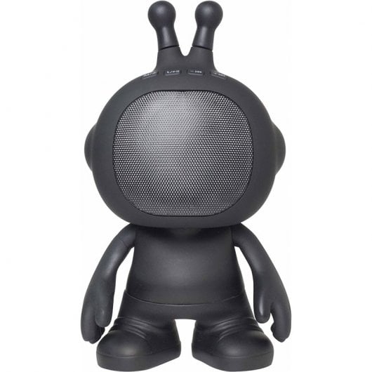 Altoparlante Bluetooth Lexibook iParty con forma di robot ed effetti di luce Nero