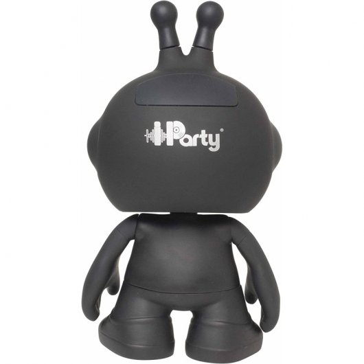 Altoparlante Bluetooth Lexibook iParty con forma di robot ed effetti di luce Nero