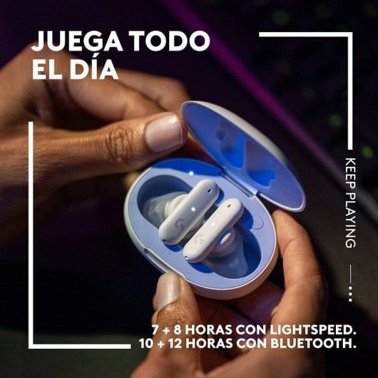 Logitech G FITS Auriculares Sem Fios Gaming Pretos