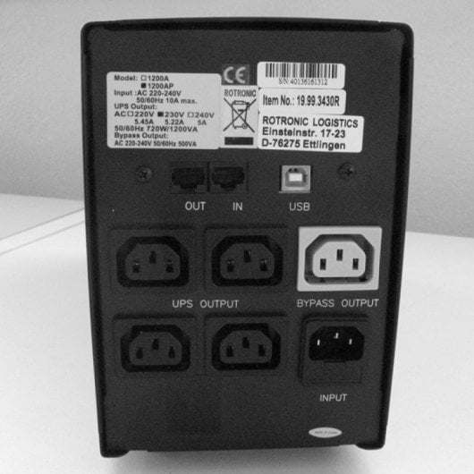 Value DesignSecure 1200 UPS 1200VA Linha Interativa