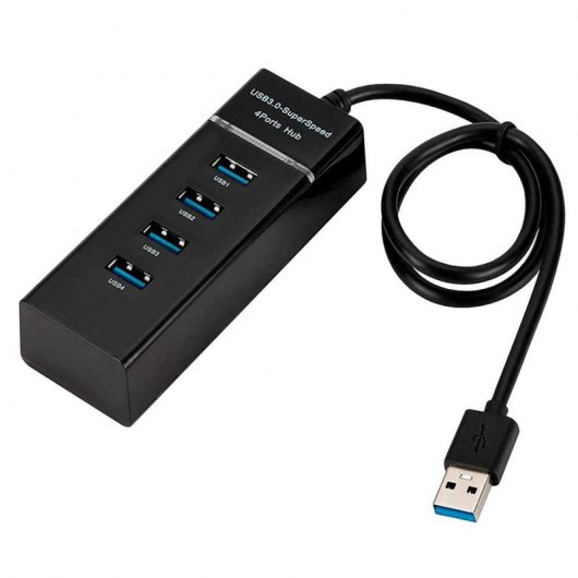 OcioDual Hub USB 4x USB 3.0 com Luz LED