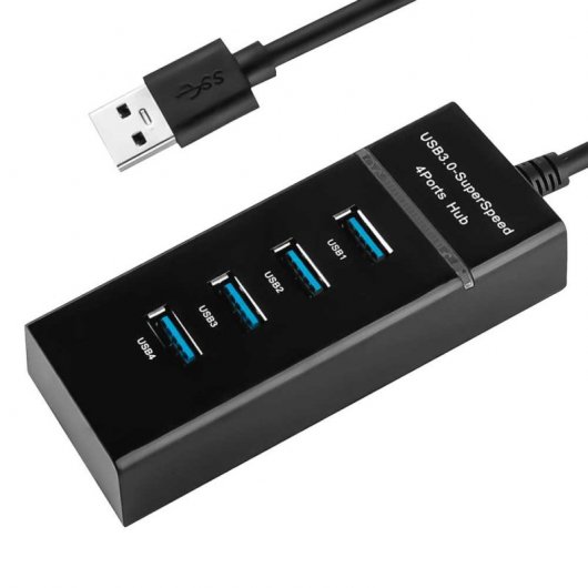 OcioDual Hub USB 4x USB 3.0 com Luz LED